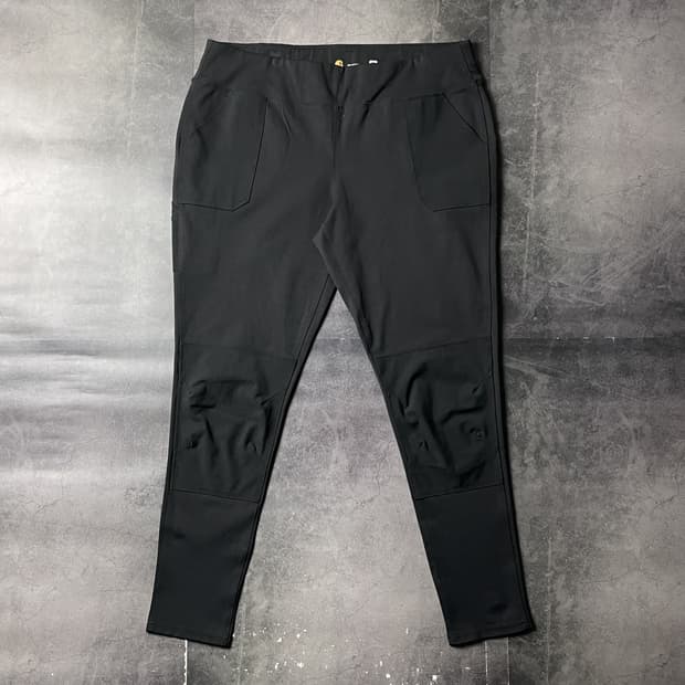 CARHARTT 칼하트 블랙 유틸리티 기능성 워크팬츠 A01126