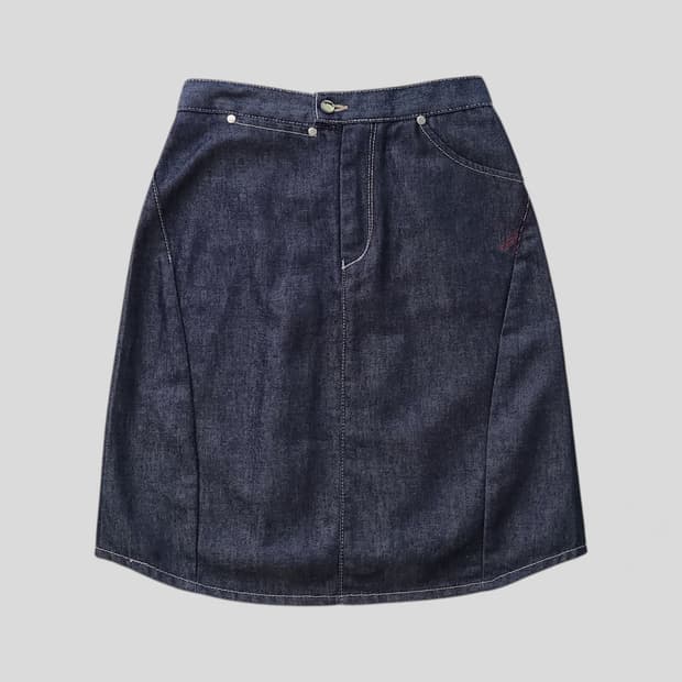 리바이스 엔지니어드 진청 데님 스커트