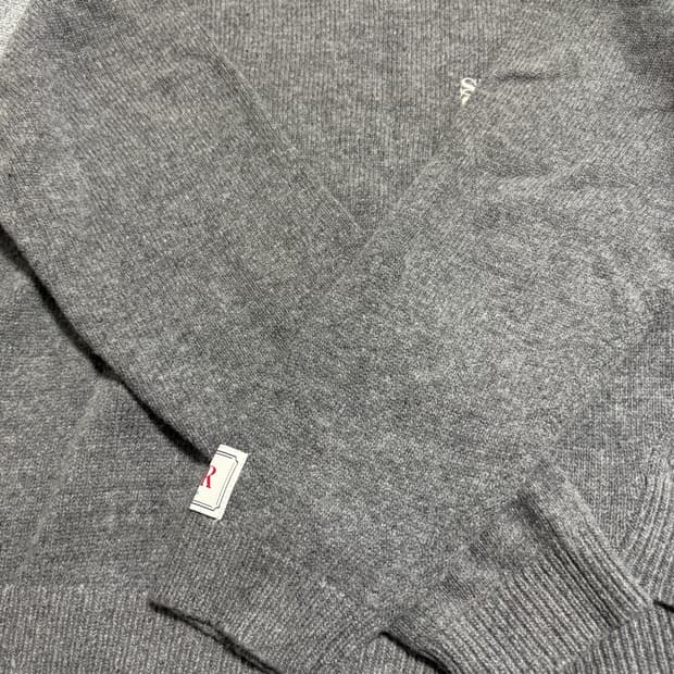 [세터] 더블린 언발란스 캐시미어 블렌드 니트 클래식 차콜