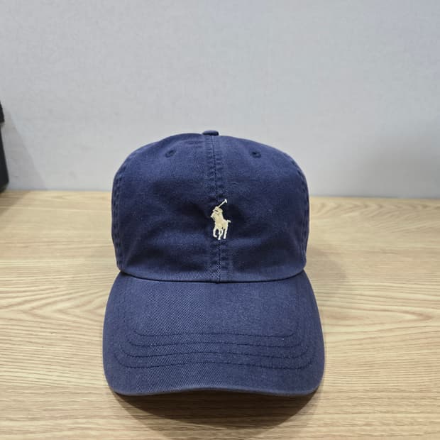 OS 폴로랄프로렌 구형 가죽끈 볼캡 네이비 타이완산