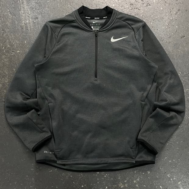 95 나이키 골프 기모 반집업