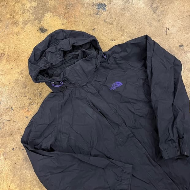 [정품/90] 노스페이스 블랙 바람막이 후드 자켓 b18