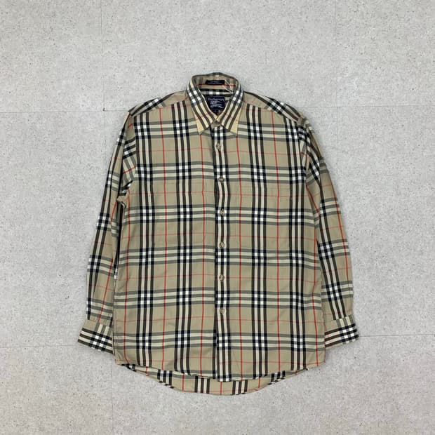 Burberry 90s 버버리 노바 체크셔츠