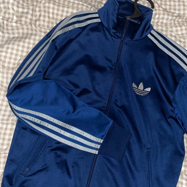 네이비실버) 아디다스 파이어버드 트랙탑 져지 95