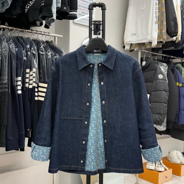 [44] 디올 오블리크 데님 자켓