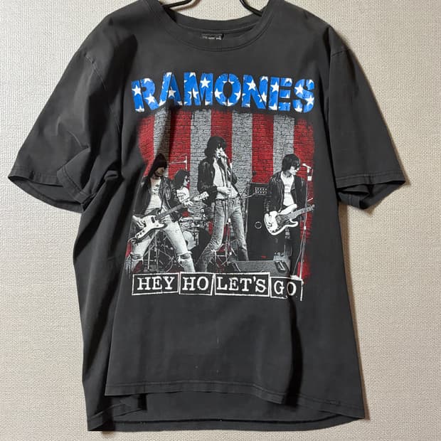 라몬즈 락밴드 티셔츠
