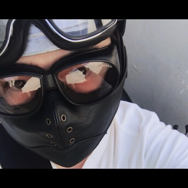 다비다 헬멧 반모 마스크 검정색