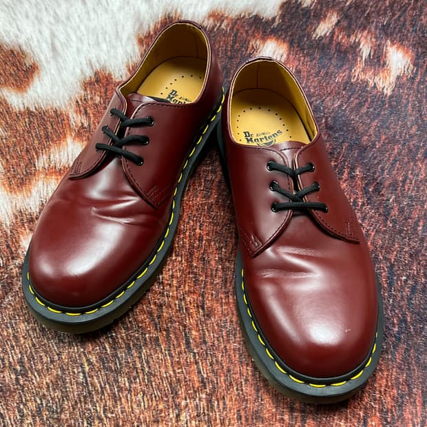 [250] 닥터마틴 1461 3홀 로퍼 체리레드