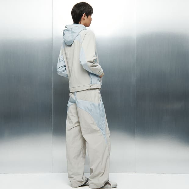 산산기어 콘트레스트 자켓 Contrast Jacke 라이트 그레이 1