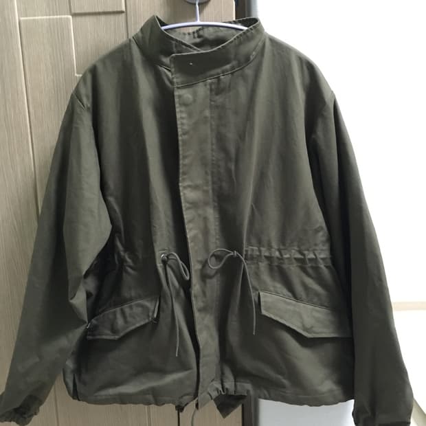 피쉬테일 숏파카 카키