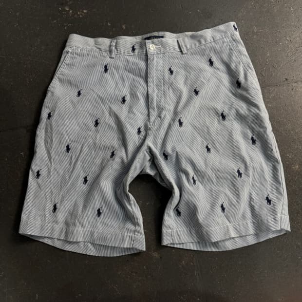 36 폴로 시어서커 랄뽕 반바지 