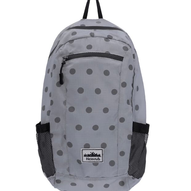 하이산 초경량 컴팩트 포켓백 v1 도트 차콜