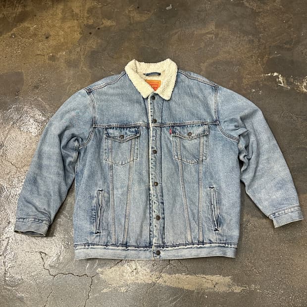 리바이스 쉐르파 트러커 데님 자켓 XXL