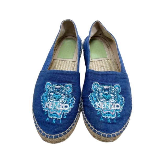 겐조 KENZO 타이거 에스파듀 슬립온 블루 38
