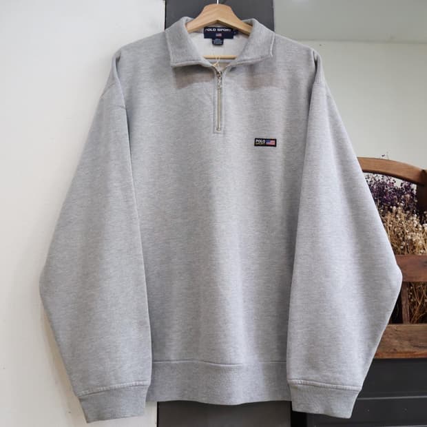 폴로스포츠 1/4zip 스웻