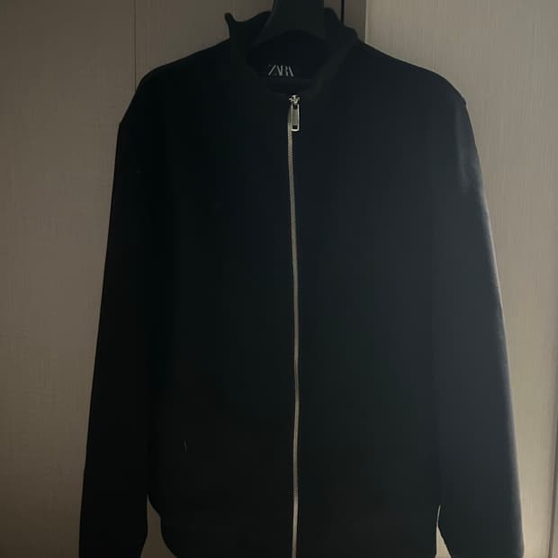 자라 스웨이드 자켓 