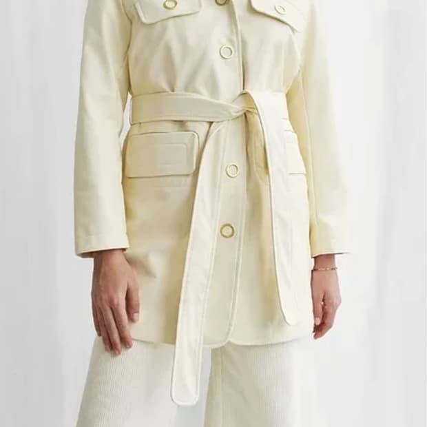 House of sunny 하우스오브써니 페이크레더코트