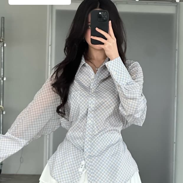 더티스 블루베리 타르트 셔츠 블루