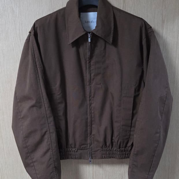 (착샷) 카노 Kanoh 블루종 자켓
