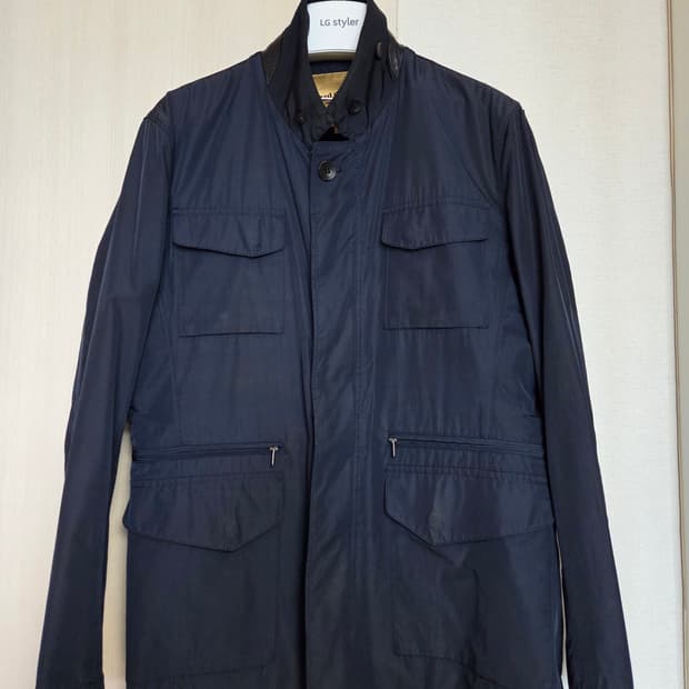 [정품/상태A] 폴스튜어트(Paul Stuart) 뉴욕 - 가죽 트림 나