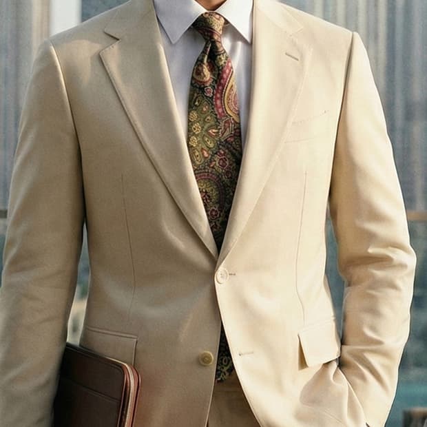 산 조르지오 실크 그린 페이즐리 넥타이 9.9cm A+등급 A18437
