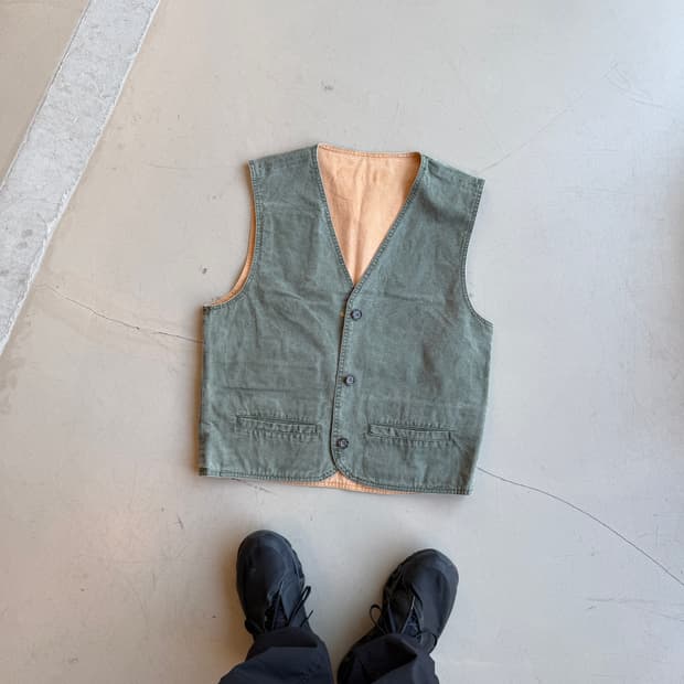 vtg 리버시블 워크 베스트