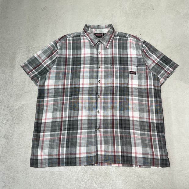 디키즈 체크 하프셔츠 s11557