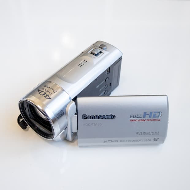 Panasonic HDC-TM85 / 빈티지 디지털 캠코더