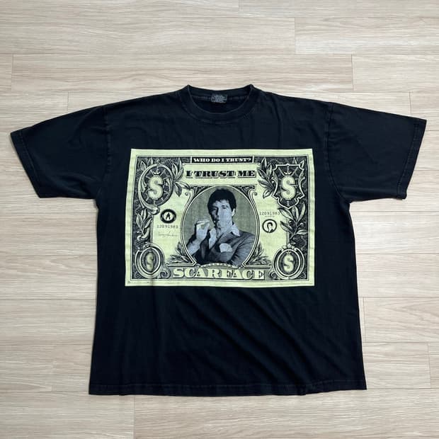 vintage scarface tony montana 빈티지 티셔츠
