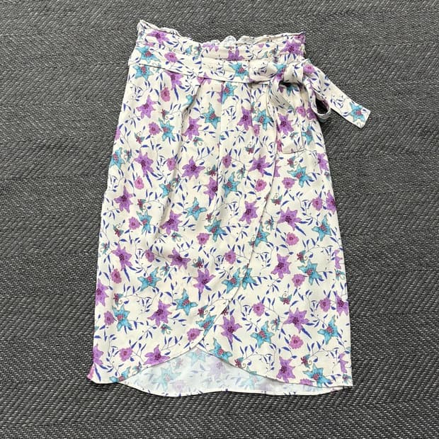 아떼바네사브루노 플라워 스커트v0440