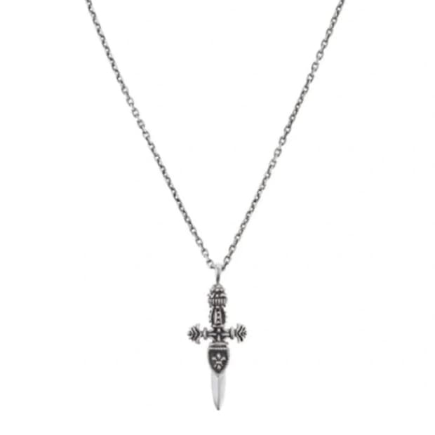 세비지 소드 실버 925 목걸이 네크리스