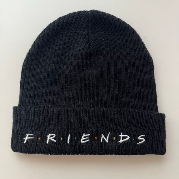 미드 프렌즈 블랙 비니