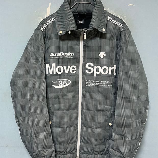 데상트 무브스포츠 남자 덕다운 패딩 캐주얼 L 100