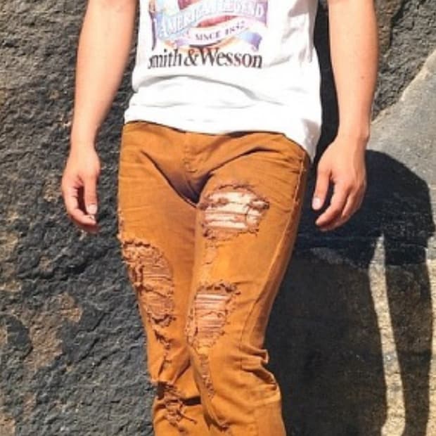 리얼 빈티지 누더기 pant (32)