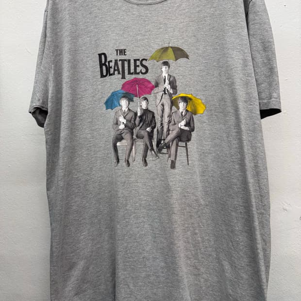 gildan 빈티지 비틀즈 그레이티셔츠 XL