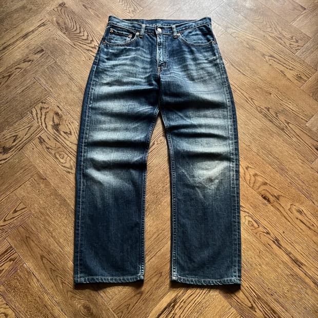 [32]00's 리바이스 재팬 533 빈티지 페이딩 데님 팬츠