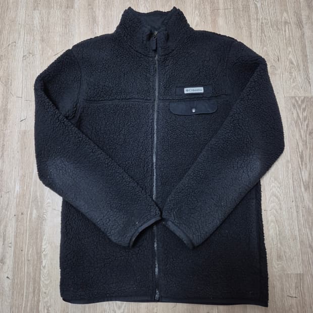 컬럼비아 남성 로고 후리스 자켓 L(100)