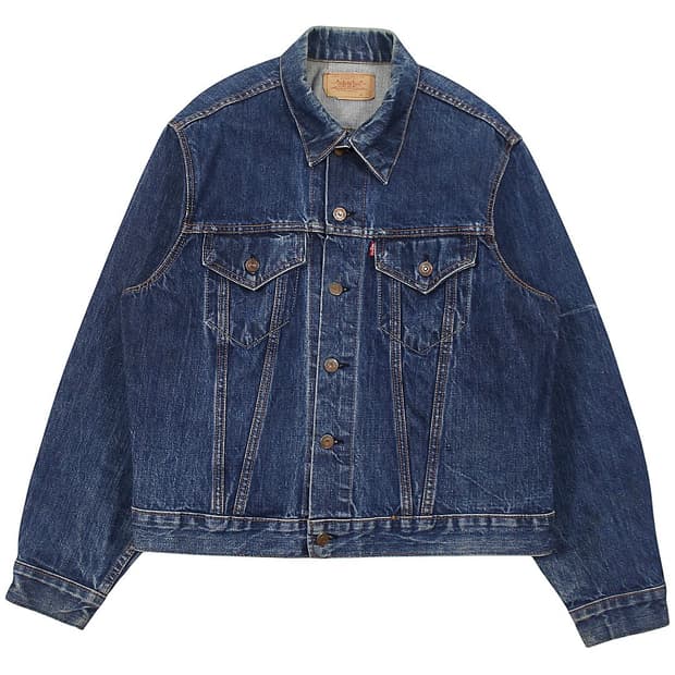 1960s USA 리바이스 70505 데님 자켓 빅E 빈티지 미국제