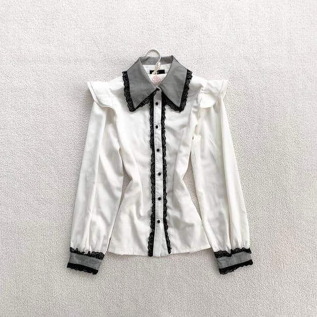 Rojita ♥ 로지타 빅카라 레이스 블라우스