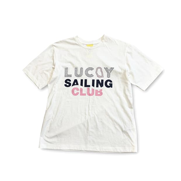 LUCOY SAILING CLUB 그래픽 반팔 티셔츠