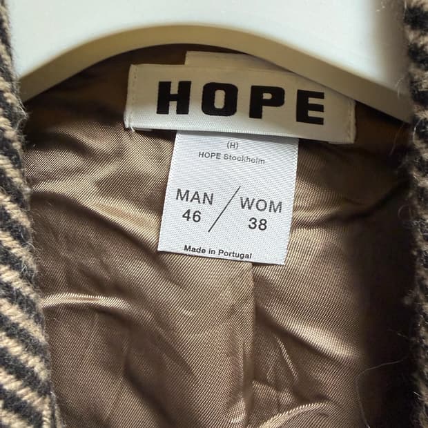 hope 헤링본 코트