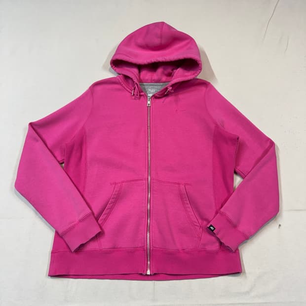 XL) 나이키 핑크색 후드집업