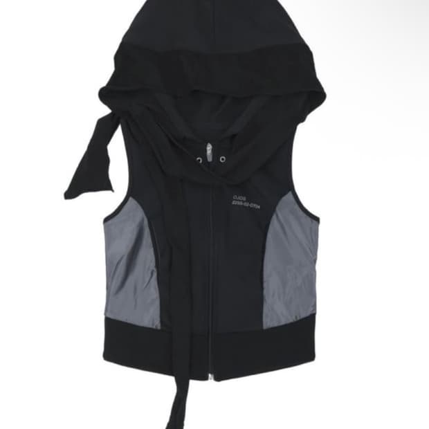 오호스 복서 머플러 후드집업