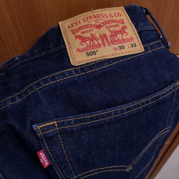 리바이스 505 진청