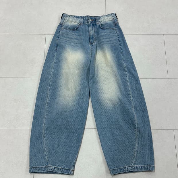노운 corduroy denim pants (light blue)
