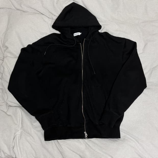 스테디에브리웨어 데일리 후드집업 3 블랙