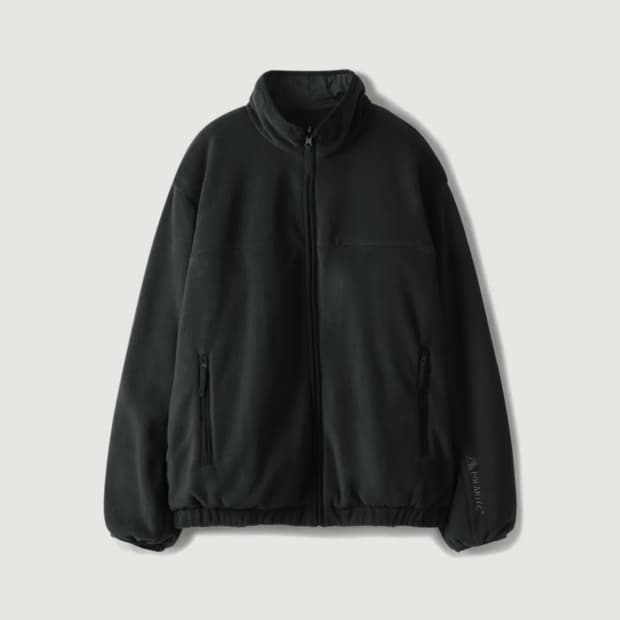 247시리즈 폴라텍 플리스 리버시블 자켓 블랙 L