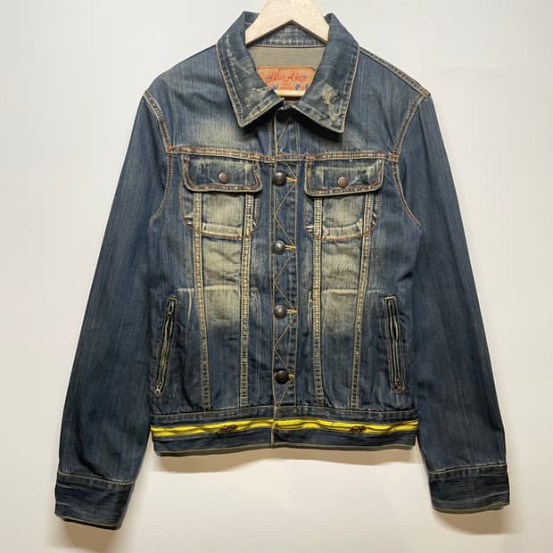 Blue Line 데님 자켓