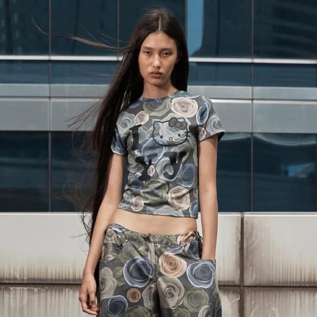 Open yy hello kitty baby t-shirt khaki 