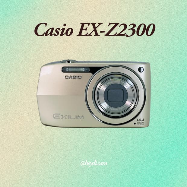 (로제, 모카, 아일릿) 카시오 엑슬림 z2300 골드